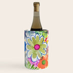 floral hurricane Wine Chiller Gallery Image 2