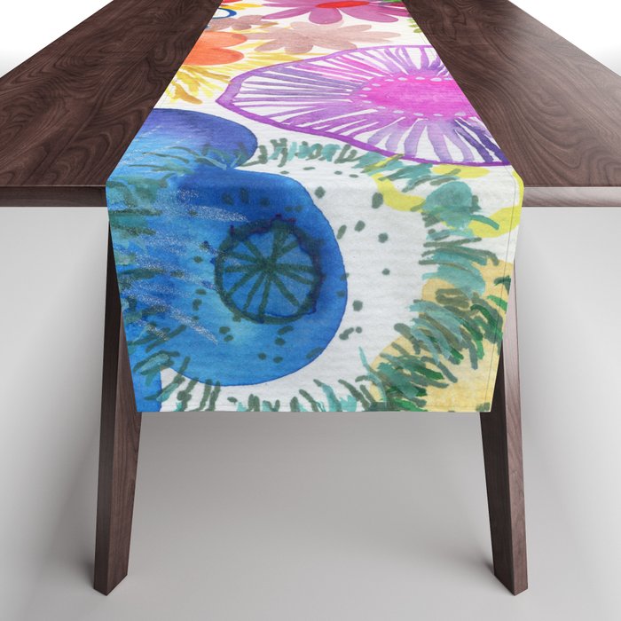 floral hurricane Table Runner Gallery Image 1
