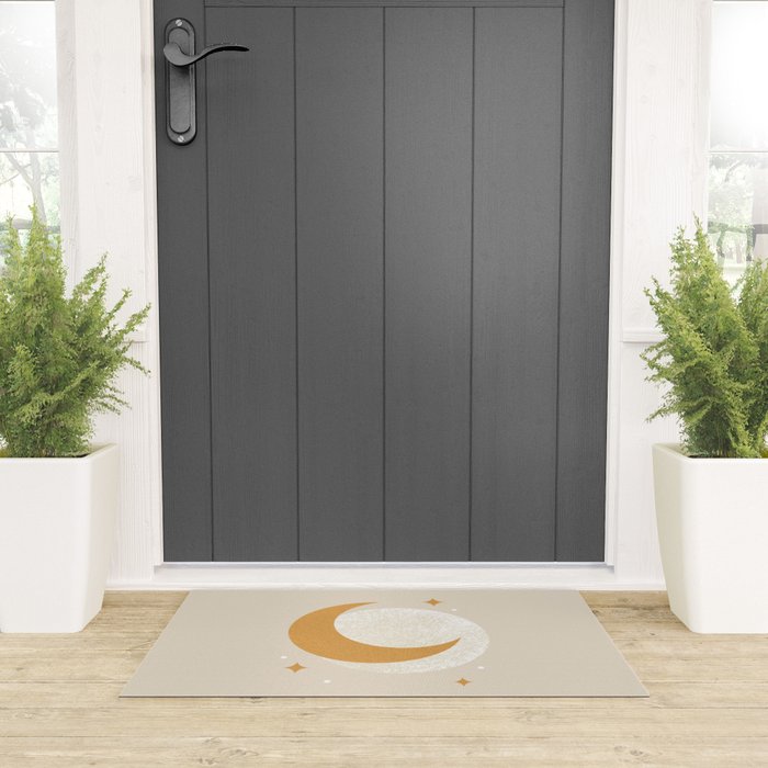 Moon Sparkle - Celestial Welcome Mat Gallery Image 3