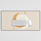 Moon Sparkle - Celestial Desk Mat Gallery Image 1