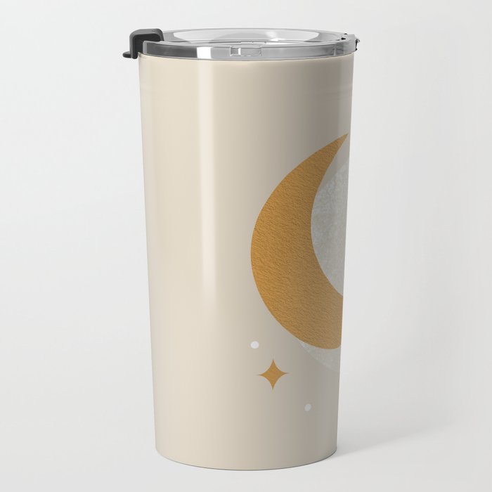 Moon Sparkle - Celestial Travel Mug Gallery Image 3