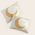 Moon Sparkle - Celestial Pillow Sham Gallery Image 3