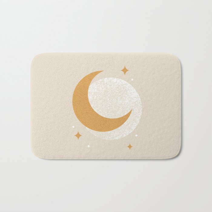 Moon Sparkle - Celestial Bath Mat Gallery Image 1