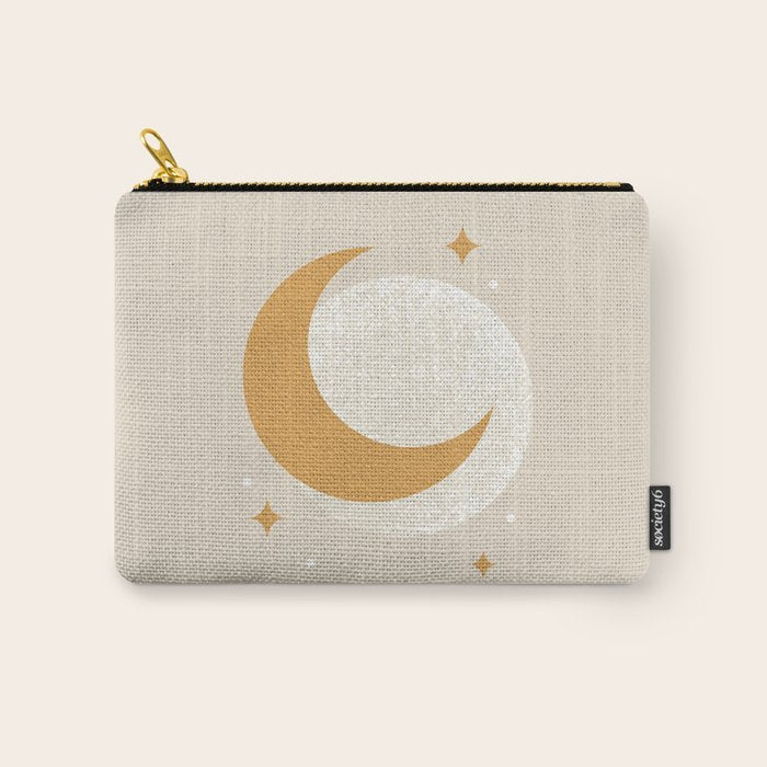 Moon Sparkle - Celestial Carry All Pouch Gallery Image 1