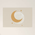 Moon Sparkle - Celestial Welcome Mat Gallery Image 1