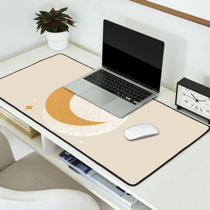 Moon Sparkle - Celestial Desk Mat Gallery Image 2