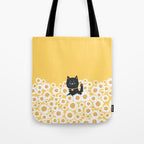 Hidden cat 23 hello annyeong Tote Bag Gallery Image 1