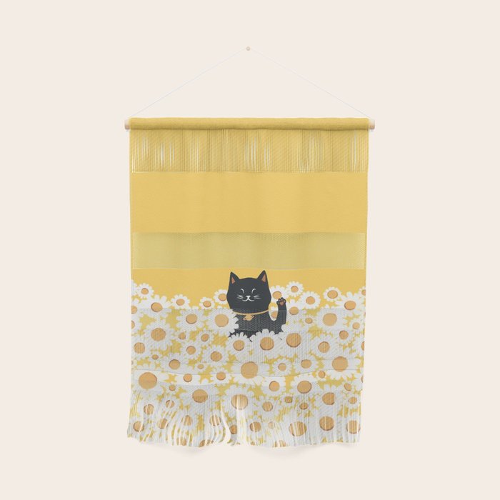 Hidden cat 23 hello annyeong Wall Hanging Gallery Image 1