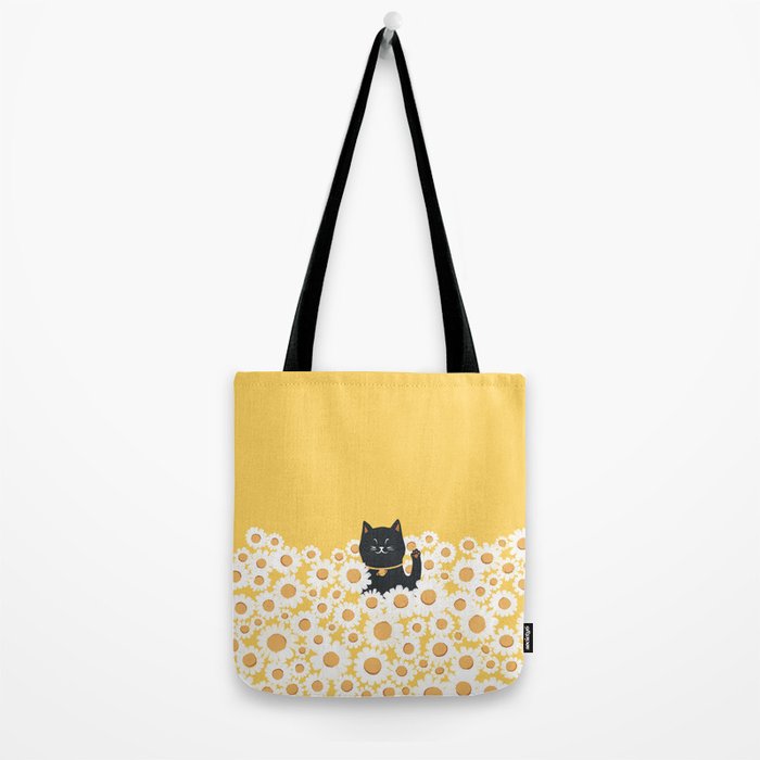 Hidden cat 23 hello annyeong Tote Bag Gallery Image 2