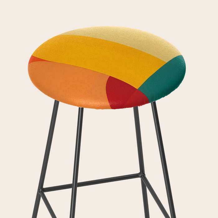 Colored Archs Stool Gallery Image 2