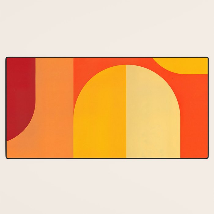 Colored Archs Desk Mat Gallery Image 3