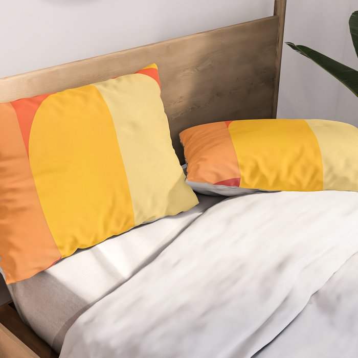 Colored Archs Pillow Sham Gallery Image 2