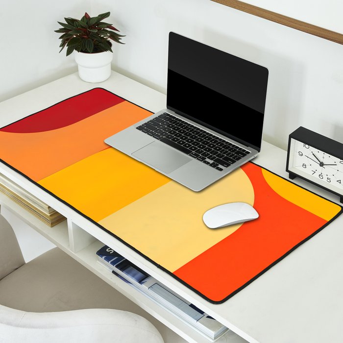 Colored Archs Desk Mat Gallery Image 2
