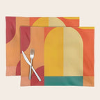 Colored Archs Placemat Gallery Image 1