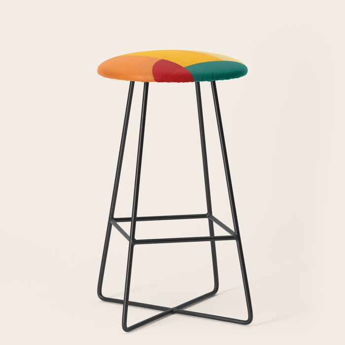 Colored Archs Stool Gallery Image 1
