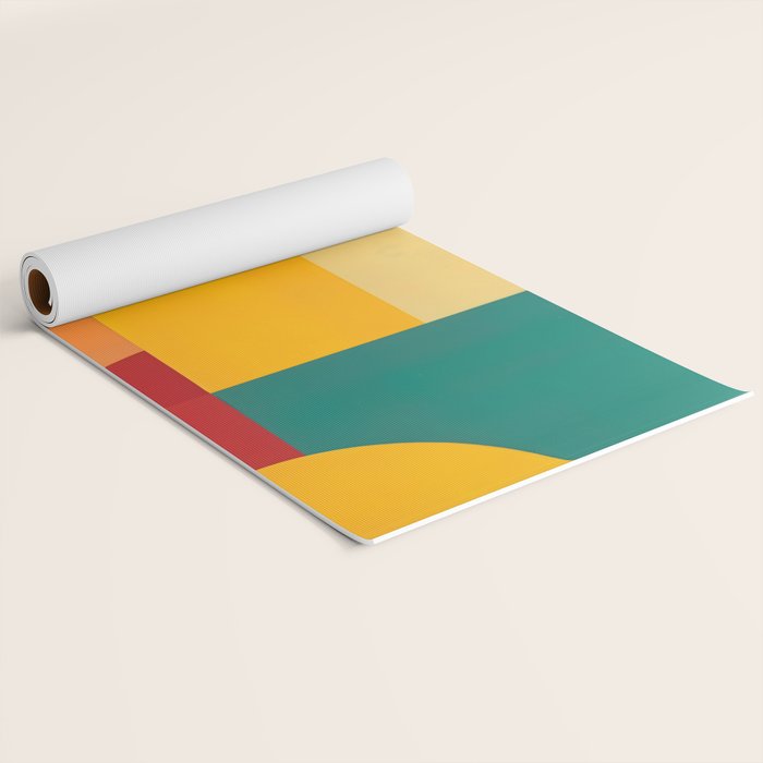 Colored Archs Yoga Mat Gallery Image 2
