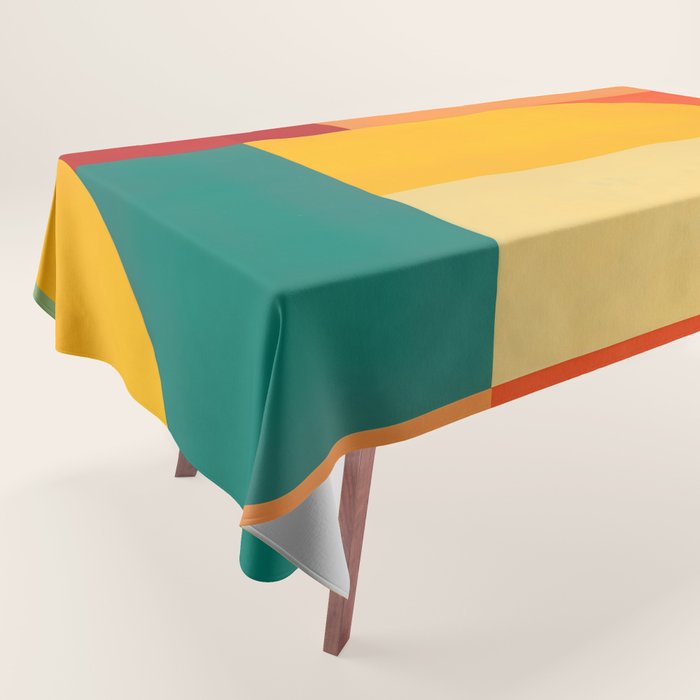 Colored Archs Tablecloth Gallery Image 1