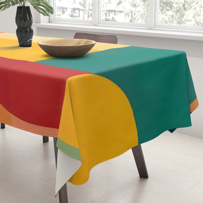 Colored Archs Tablecloth Gallery Image 3