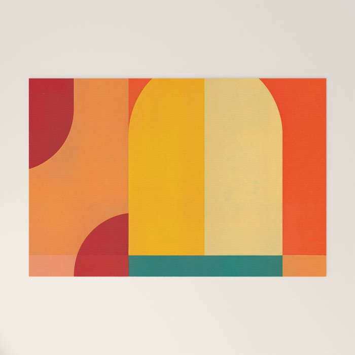 Colored Archs Welcome Mat Gallery Image 1