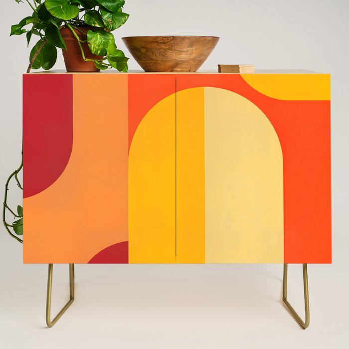 Colored Archs Credenza Gallery Image 1