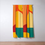 Colored Archs Window Curtain Gallery Image 3