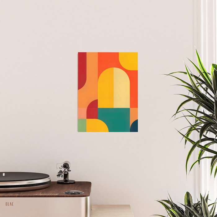 Colored Archs Poster Gallery Image 2
