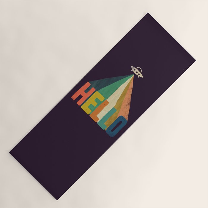 Hello I come in peace Yoga Mat Gallery Image 1