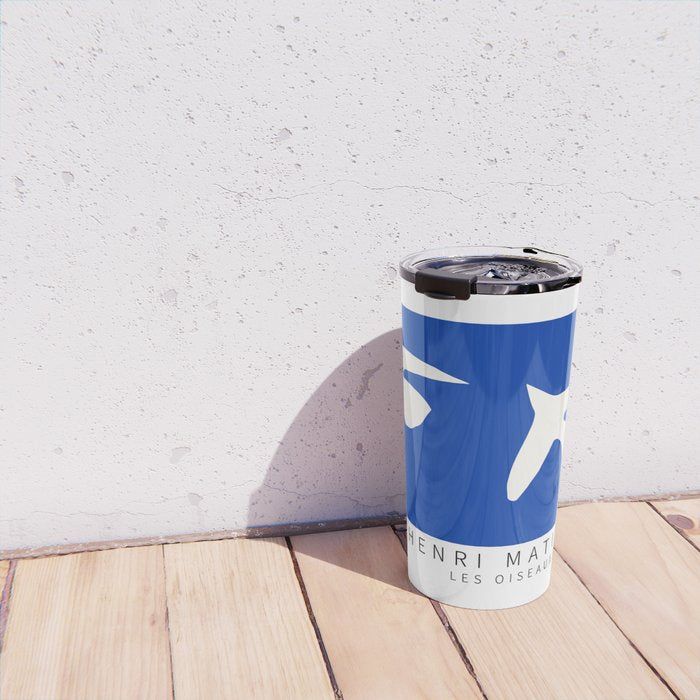 Henri Matisse - Les Oiseaux (The Birds) 1947 Artwork Reproduction Travel Mug Gallery Image 4