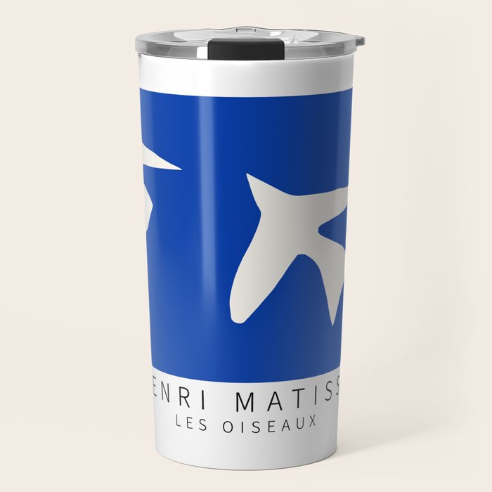 Henri Matisse - Les Oiseaux (The Birds) 1947 Artwork Reproduction Travel Mug Gallery Image 1
