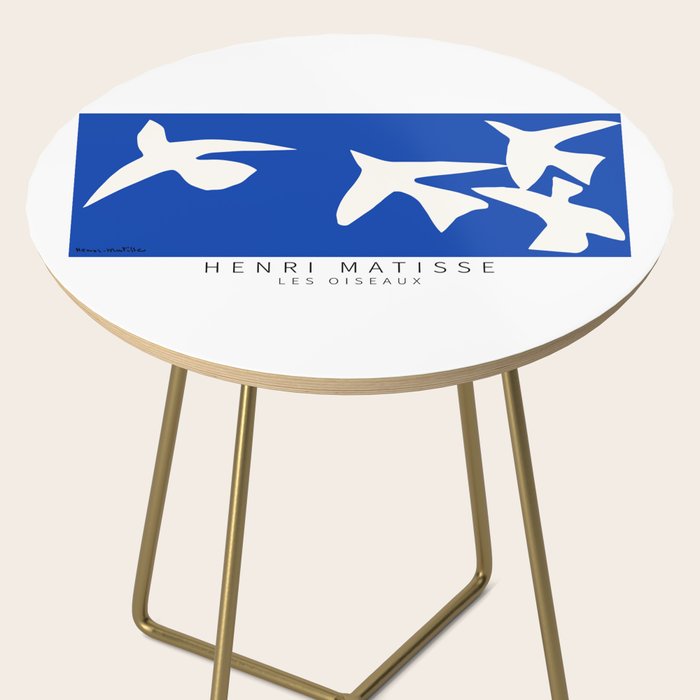 Henri Matisse - Les Oiseaux (The Birds) 1947 Artwork Reproduction Side Table Gallery Image 2