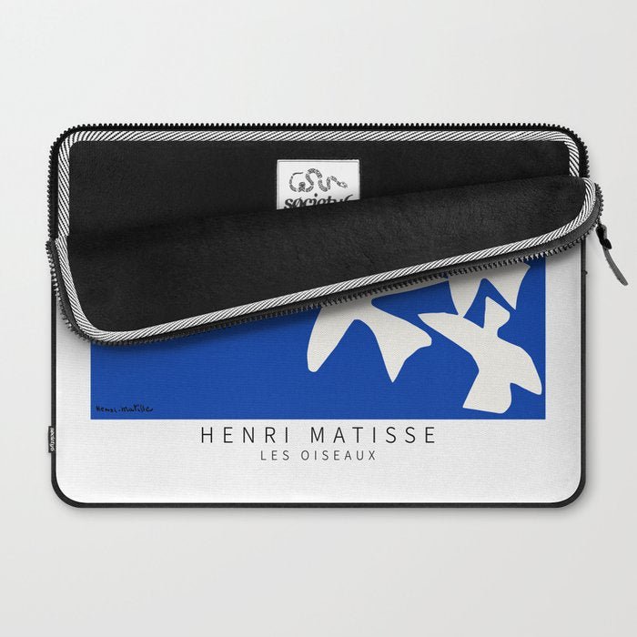 Henri Matisse - Les Oiseaux (The Birds) 1947 Artwork Reproduction Laptop Sleeve Gallery Image 2