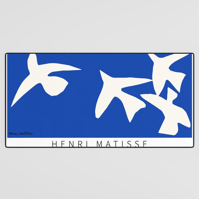 Henri Matisse - Les Oiseaux (The Birds) 1947 Artwork Reproduction Desk Mat Gallery Image 3