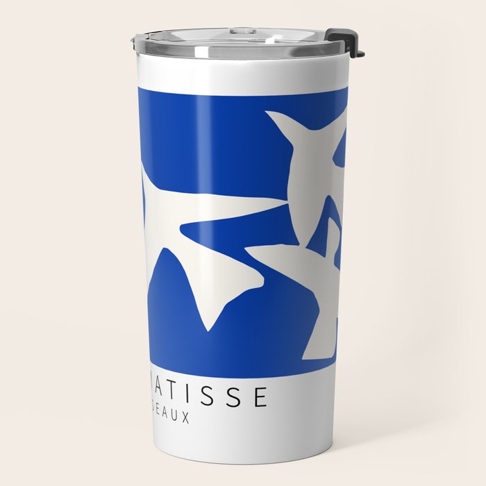 Henri Matisse - Les Oiseaux (The Birds) 1947 Artwork Reproduction Travel Mug Gallery Image 2