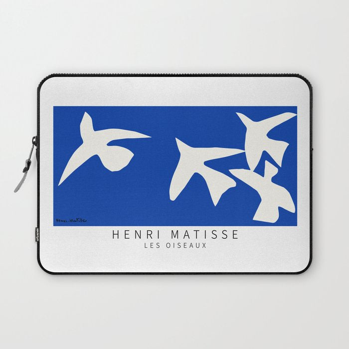 Henri Matisse - Les Oiseaux (The Birds) 1947 Artwork Reproduction Laptop Sleeve Gallery Image 1