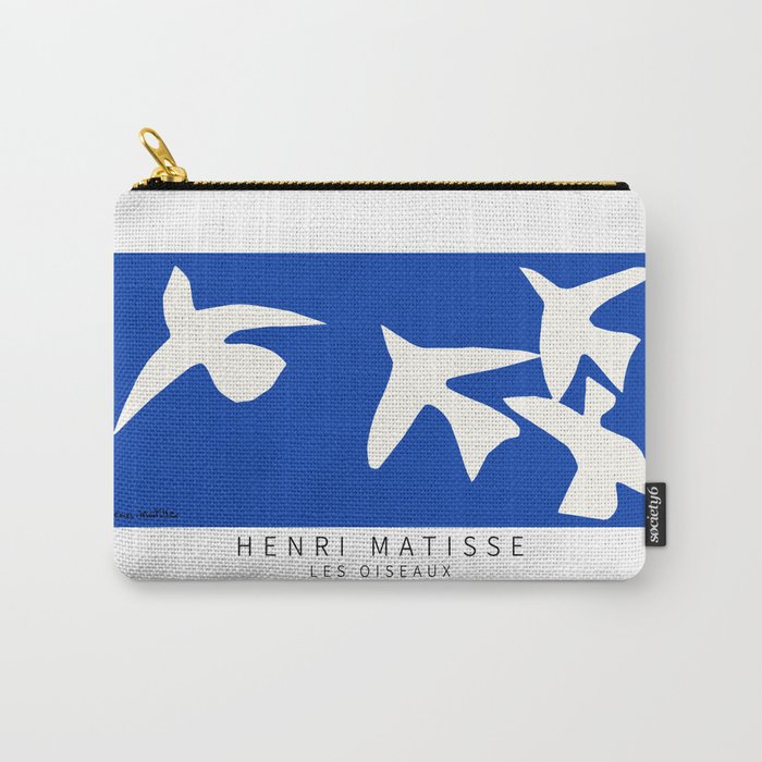 Henri Matisse - Les Oiseaux (The Birds) 1947 Artwork Reproduction Carry All Pouch Gallery Image 1