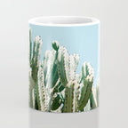 Tall cacti | Cactus photo print | Colourful travel wanderlust photography art Coffee Mug Gallery Image 4