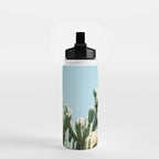 Tall cacti | Cactus photo print | Colourful travel wanderlust photography art Water Bottle Gallery Image 2