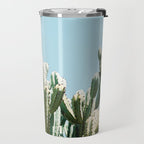 Tall cacti | Cactus photo print | Colourful travel wanderlust photography art Travel Mug Gallery Image 2
