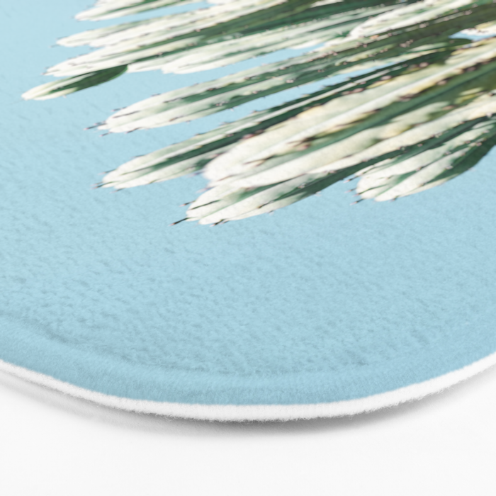 Tall cacti | Cactus photo print | Colourful travel wanderlust photography art Bath Mat Gallery Image 3