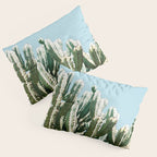 Tall cacti | Cactus photo print | Colourful travel wanderlust photography art Pillow Sham Gallery Image 3