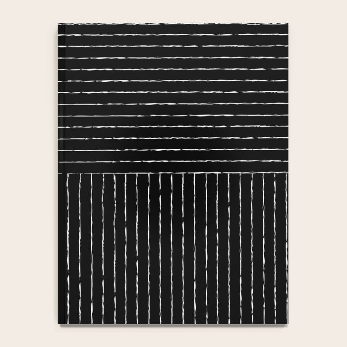 Lines III (Black) Notebook Gallery Image 4