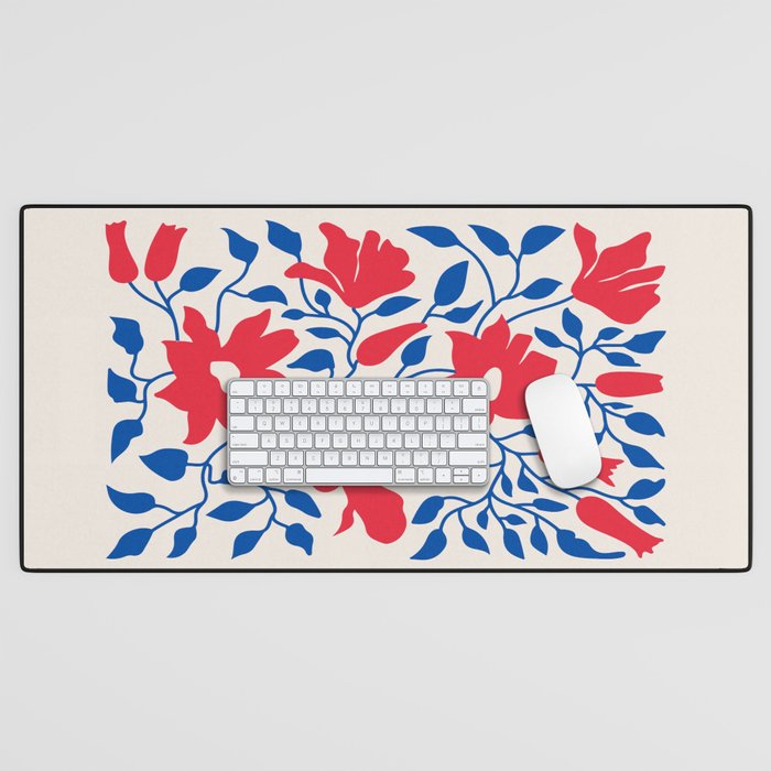 Flowers & Branches: Day Edition Desk Mat Gallery Image 1