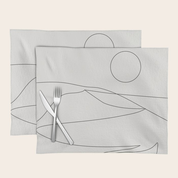 Abstract Landscape 15A Placemat Gallery Image 1