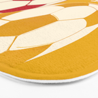 Love This Game - Football Illustration Bath Mat Gallery Image 3