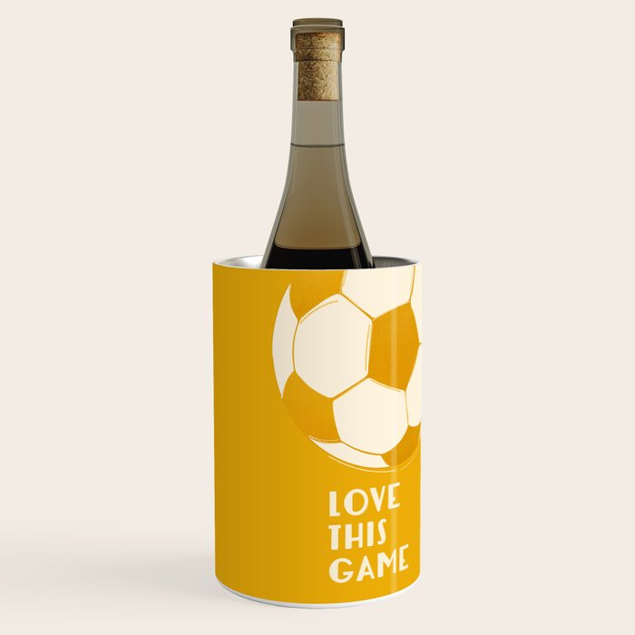 Love This Game - Football Illustration Wine Chiller Gallery Image 2