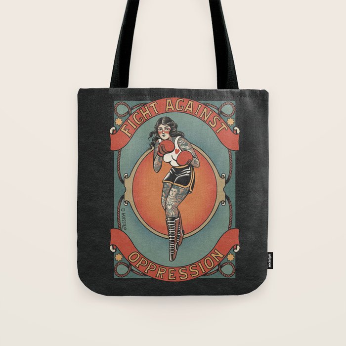 Fighter Tote Bag Gallery Image 1