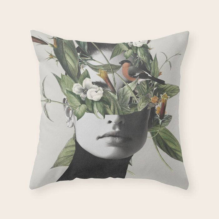 inner garden 10 Throw Pillow Gallery Image 6