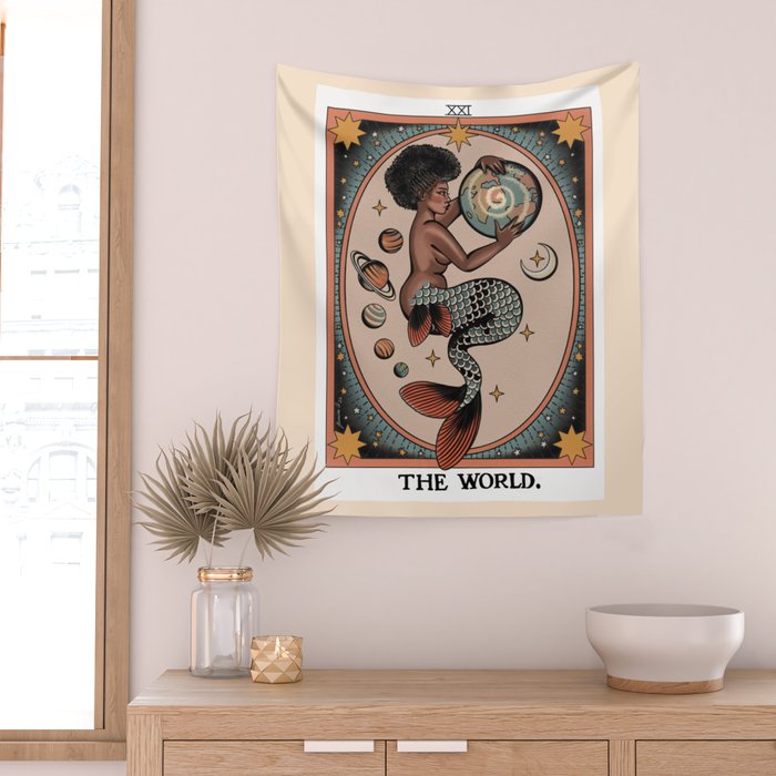 The World  Wall Tapestry Gallery Image 2