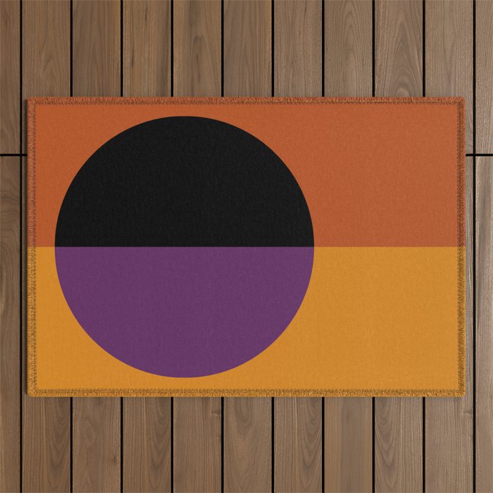 Color Block Abstract I Outdoor Rug Gallery Image 1