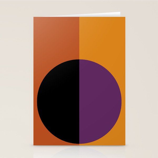 Color Block Abstract I Stationery Card Gallery Image 2